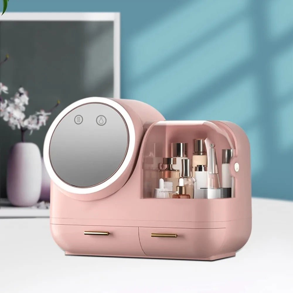 boite rangement maquillage rose | BeautyBox - BEAUTE AU TOP