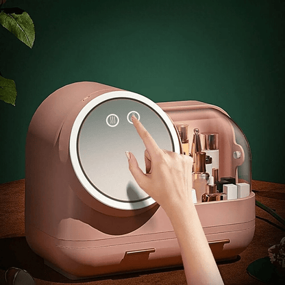 boite rangement maquillage rose | BeautyBox - BEAUTE AU TOP