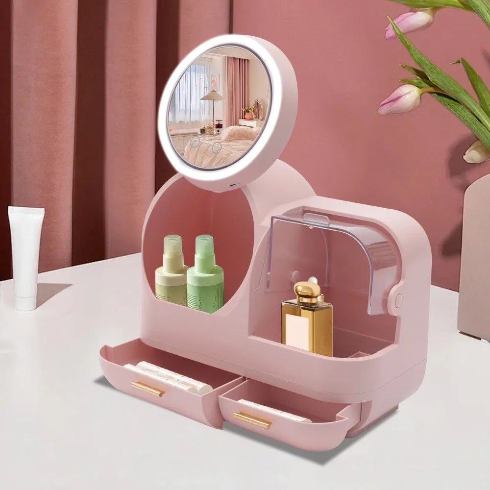 boite rangement maquillage rose | BeautyBox - BEAUTE AU TOP