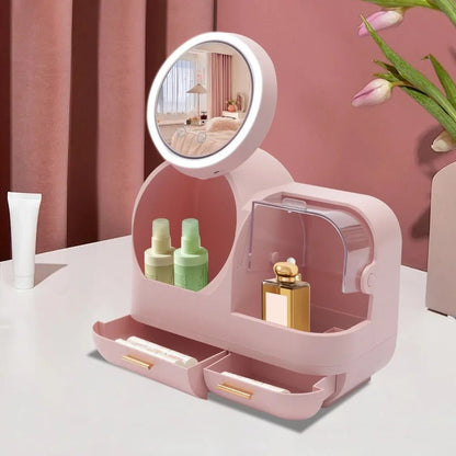 boite rangement maquillage rose | BeautyBox - BEAUTE AU TOP