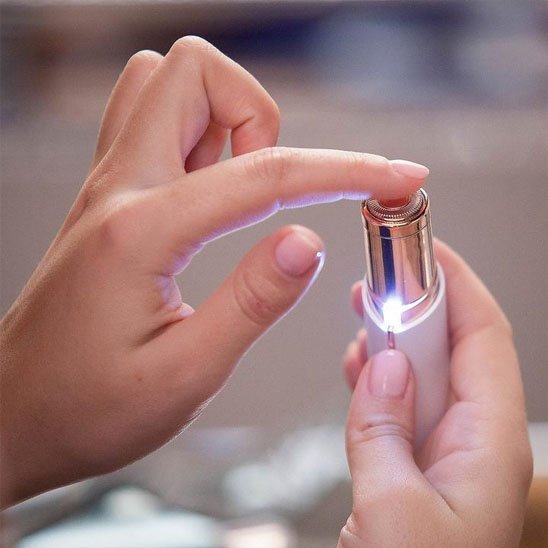 epilateur pour le visage indolore doux pour la peau