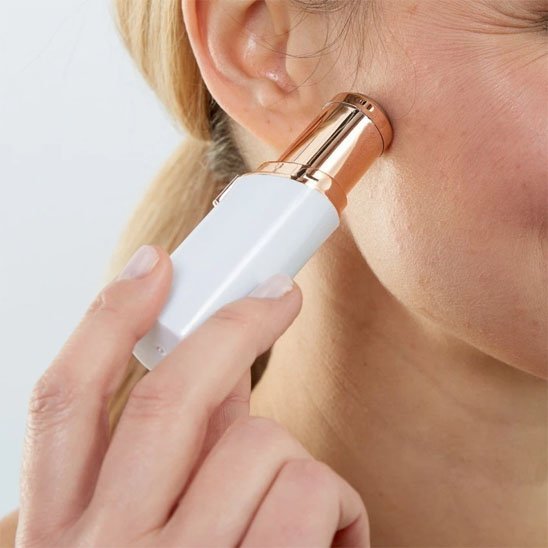 epilateur pour le visage indolore peau douce