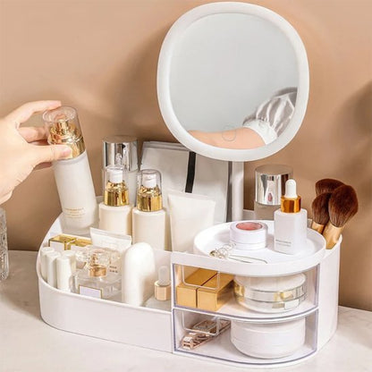 organisateur maquillage sharporganiser blanc