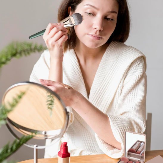 pinceaux maquillage premiumpro doux et arrond