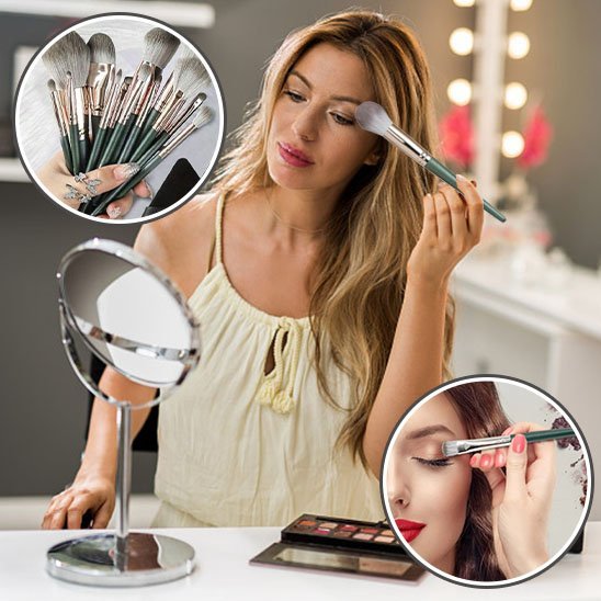 pinceaux maquillage premiumpro pour paupières sublimes