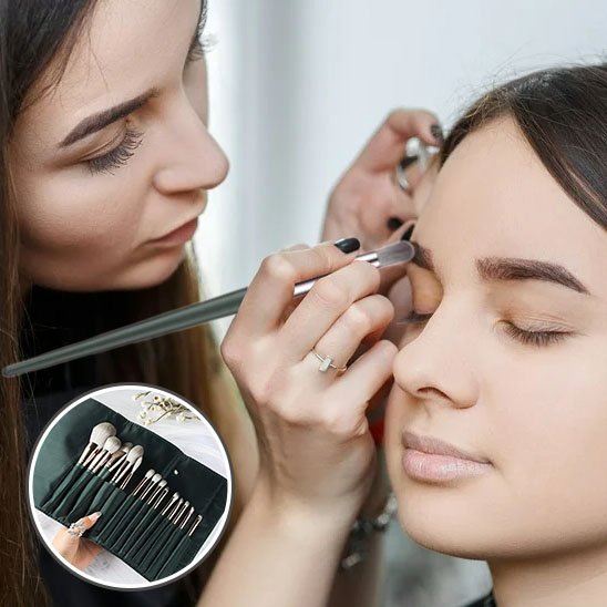 pinceaux maquillage premiumpro pour sourcils impecable