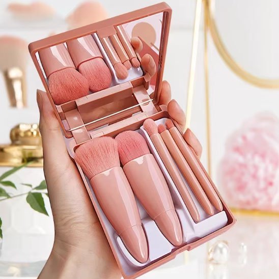 pinceaux maquillage - cofret avec miroir | VeganPro™ - BEAUTE AU TOP