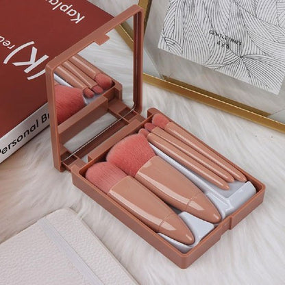 pinceaux maquillage - cofret avec miroir | VeganPro™ - BEAUTE AU TOP