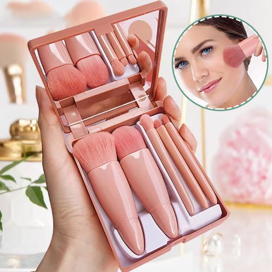 pinceaux maquillage - cofret avec miroir | VeganPro™ - BEAUTE AU TOP
