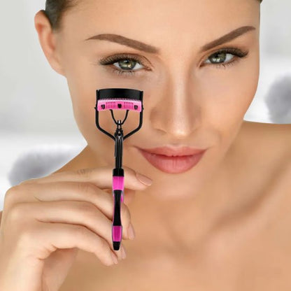 recourbe cils silicone rose – utilisation en gros plan – ylybeauty