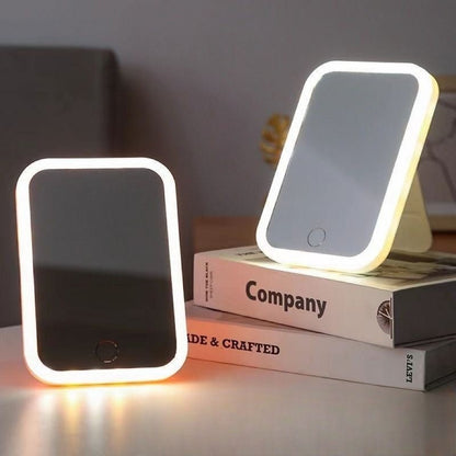Vue générale miroir de maquillage LED lumineux NetFace™ – BEAUTE AU TOP